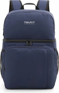 Koeltas Rugzak (28L) - 16 Blikjes - Lunchtas Voor Dames En Heren - Picknicktas - Blauw