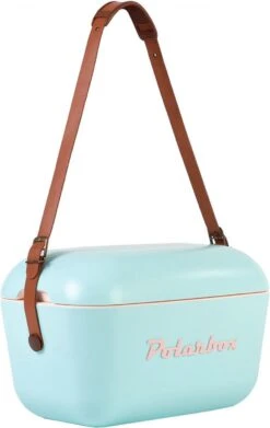 Merkloos Polarbox Koelbox Met Schouderband - Pastelgroen - 20 Liter - 45x30x(H)27cm -Outdoor Kampeerwinkel 758x1200 3