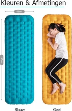 Naturehike® 3D Luchtmatras Premium - Comfortabel R-waarde 2.0 - Extra Dikke Slaapmat - Luchtbed Kamperen - Opblaasbaar Matras - Lichtgewicht - Outdoor - Camping -Outdoor Kampeerwinkel 780x1200 2