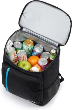 Sunflake Koelrugzak - Lunchtas - Koeltas Backpack Voor Dames & Heren - Zwart -Outdoor Kampeerwinkel 790x1200
