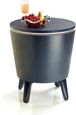 Keter Coolbar Partytafel – 49,5x49,5x57cm - Antraciet -Outdoor Kampeerwinkel 792x1200 3