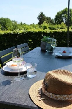 ERRO Vouwtafel - Houtlook - 180x74cm - Zwart -Outdoor Kampeerwinkel 800x1200 13