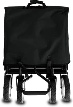 Rijoka Opvouwbare Bolderkar/Bolderwagen | Met Dakje En Draagtas | Zwart -Outdoor Kampeerwinkel 817x1200 1