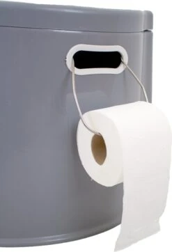 NordFalk Draagbaar Campingtoilet 6 Liter - Camping Toilet Met Binnenemmer - Incl. Deksel En Rolhouder -Outdoor Kampeerwinkel 819x1200 1