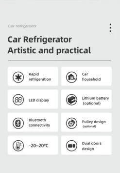 Alpicool 55L - Koelkast/vriezer - 12V-24V/230V - Compressor - APP - Voor Auto En Huis - Outdoor Camping Benodigdheden -Outdoor Kampeerwinkel 837x1200 1