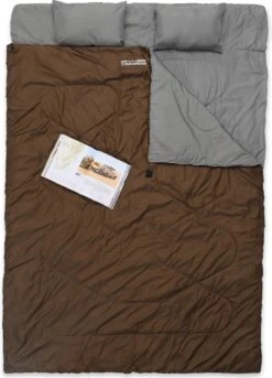 Where Tomorrow Double Slaapzak 220 X 150 Cm Diverse Kleuren - Bruin -Outdoor Kampeerwinkel 865x1200 4