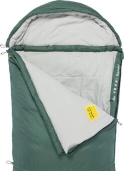NOMAD® Triple-S Premium Plus Slaapzak (Links) | 220x80cm Groen | Lichtgewicht & Kwalitatief | Slaapzak | Incl Hoes -Outdoor Kampeerwinkel 869x1200