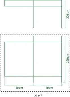 Coleman Cook 4 & 6 Tentluifel - Groen -Outdoor Kampeerwinkel 873x1200 3