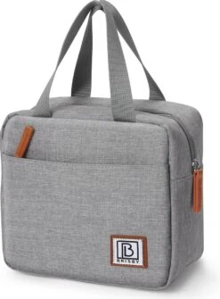 Brisby 4 Laags Geïsoleerde Koeltas - Lunchtas 4 Liter - Lichtgrijs -Outdoor Kampeerwinkel 886x1200 3