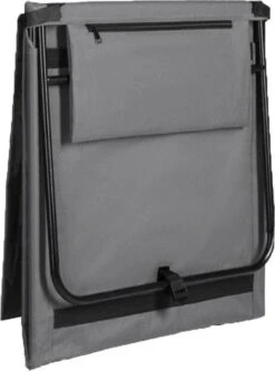 Strandmat Opvouwbaar Met Schouderband - Strandstoel Grijs 145x47x52 -Outdoor Kampeerwinkel 890x1200