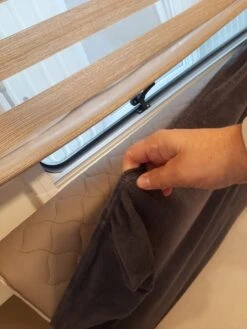 Bankhoes Voor Camper / Mobilhome / Caravan Carré Stretch Badstofhoes Per Stuk Kleur Antraciet Universeel Model -Outdoor Kampeerwinkel 900x1200 8