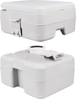 SeaFlo Portable Toilet - Meeneembaar Toilet - Draagbaar Toilet - Chemisch Toilet 20liter - Camping Toilet 20l - WC -Outdoor Kampeerwinkel 922x1200