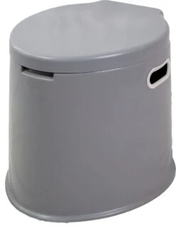 NordFalk Draagbaar Campingtoilet 6 Liter - Camping Toilet Met Binnenemmer - Incl. Deksel En Rolhouder -Outdoor Kampeerwinkel 934x1200 3