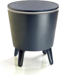 Keter Coolbar Partytafel – 49,5x49,5x57cm - Antraciet -Outdoor Kampeerwinkel 939x1200 3