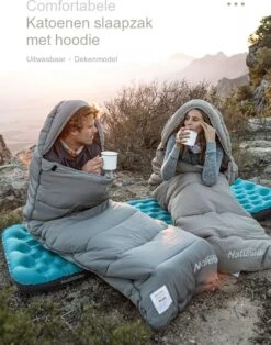 Naturehike® Slaapzak Katoen - 6 Tot 1 Graden - Slaapzakken Volwassenen - 220*80cm - 4 Seizoenen Slaapzak Lente, Zomer, Herfst & Winter - Lichtgewicht & Waterdicht -Outdoor Kampeerwinkel 943x1200 1