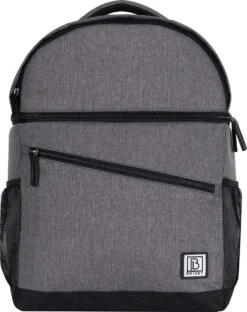 Brisby 4 Laags Geïsoleerde Koeltas Rugzak - 25 Liter - Met Handige Vakken Voor Bestek En Essentials - Waterafstotend Materiaal - Donkergrijs -Outdoor Kampeerwinkel 950x1200