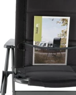 Travellife Barletta Comfort Stoel Antraciet / Donkergrijs -Outdoor Kampeerwinkel 960x1200 1