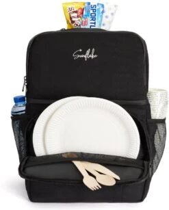 Sunflake Koeltas Rugzak (28L) - Geschikt Voor 16 Blikjes - Lunchtas Voor Dames En Heren - Zwart -Outdoor Kampeerwinkel 966x1200 2