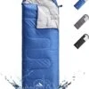 HikeMeister ® Mummy Slaapzak Kamperen Blauw Ca. 220 X 75 Cm Met Draagtas -Outdoor Kampeerwinkel 974x1200 3