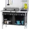 Campart Campingkeuken KI-0757 – Complete Keuken En Campingkast – Opvouwbaar En Inclusief Draagtas - Grijs -Outdoor Kampeerwinkel 992x1200